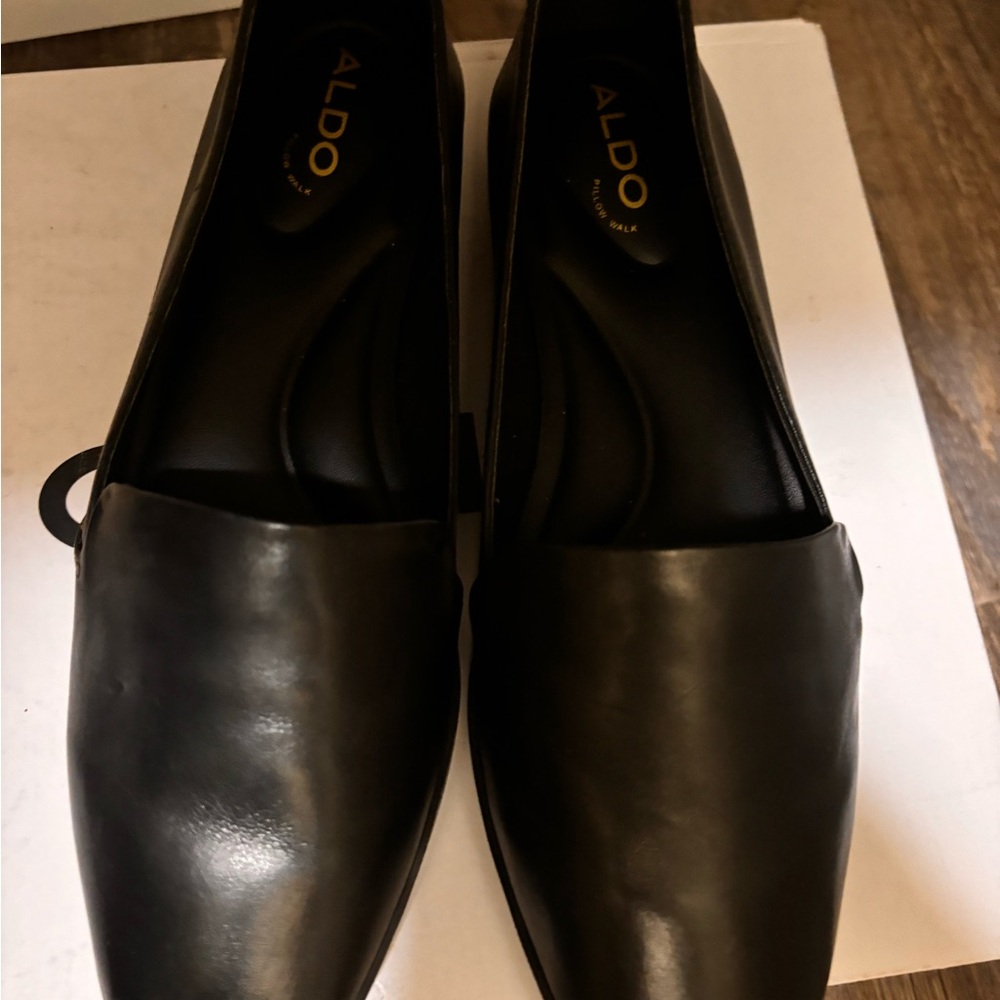 Aldo Women's Black Moccasins